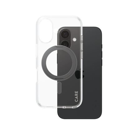 CARE CARE Feature Case | Back cover | Apple | iPhone 16 | Recycled plastic | Transparent | MagSafe 1321