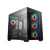 Deepcool Deepcool CG530 4F | Black | Mid Tower | Power supply included No | ATX PS2 R-CG530-BKADA4-G-1