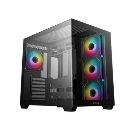 Deepcool Deepcool CG530 4F | Black | Mid Tower | Power supply included No | ATX PS2 R-CG530-BKADA4-G-1