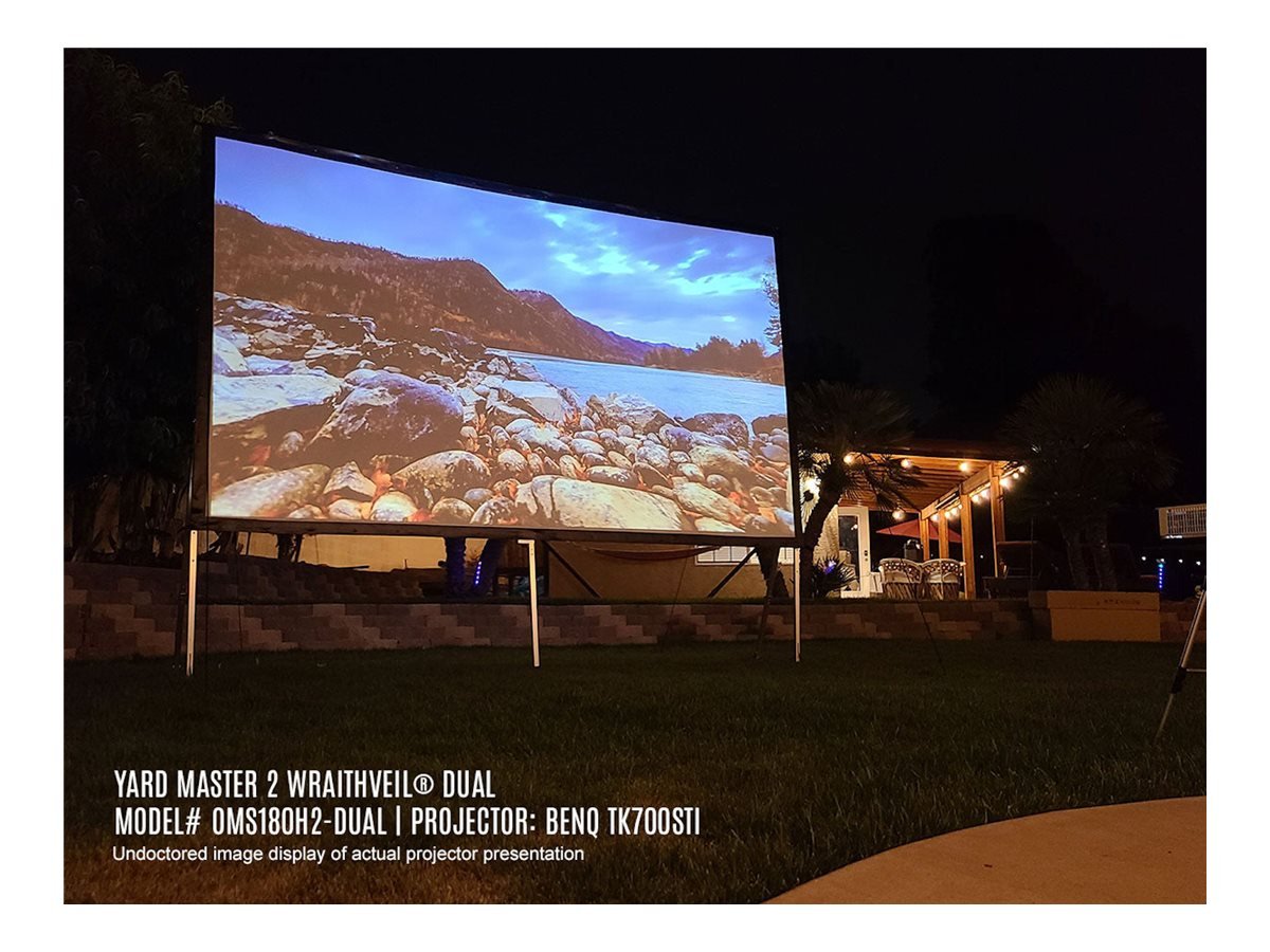 Elite Screens Elite Screens | Yard Master 2 Mobile Outdoor screen CineWhite | OMS120H2 | Diagonal 120 " | 16:9 | Viewable screen width (W) 266 cm OMS120H2