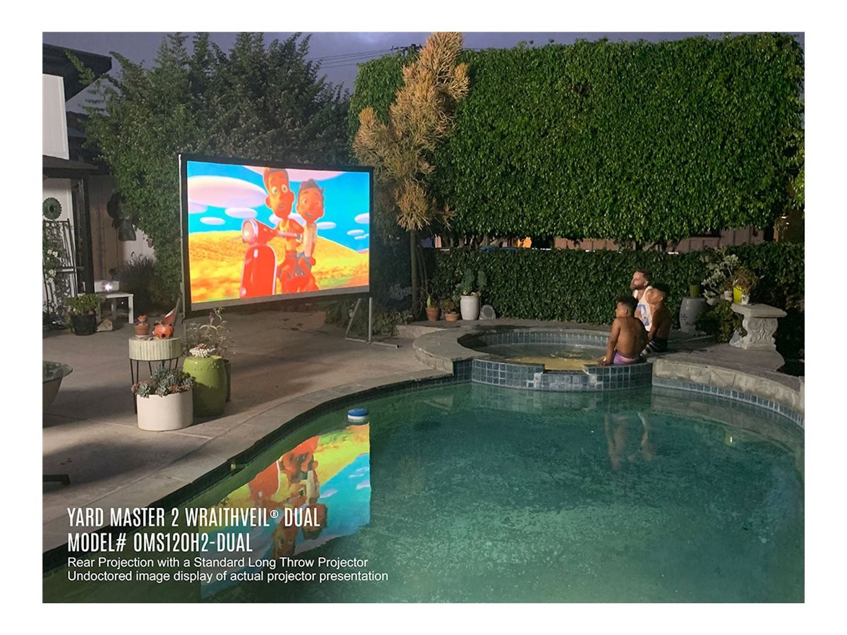 Elite Screens Elite Screens | Yard Master 2 Mobile Outdoor screen CineWhite | OMS120H2 | Diagonal 120 " | 16:9 | Viewable screen width (W) 266 cm OMS120H2