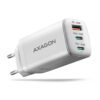AXAGON AXAGON GaN wallcharger 3x port (USB-A + 2x USB-C), PD3.0/PPS/QC4+/SFC2.0/AFC/SCP/FCP/Apple, 65W | ACU-DPQ65W ACU-DPQ65W