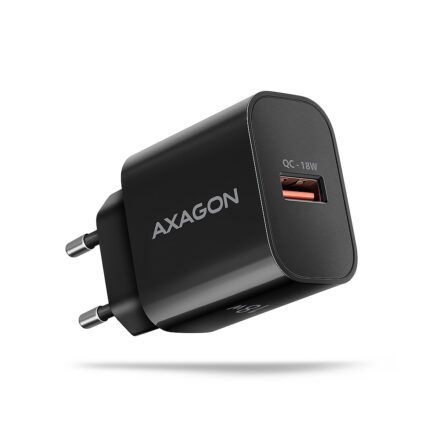 AXAGON AXAGON Wallcharger 1x port USB-A, QC3.0/AFC/FCP/Apple, 18W | ACU-QC18 ACU-QC18