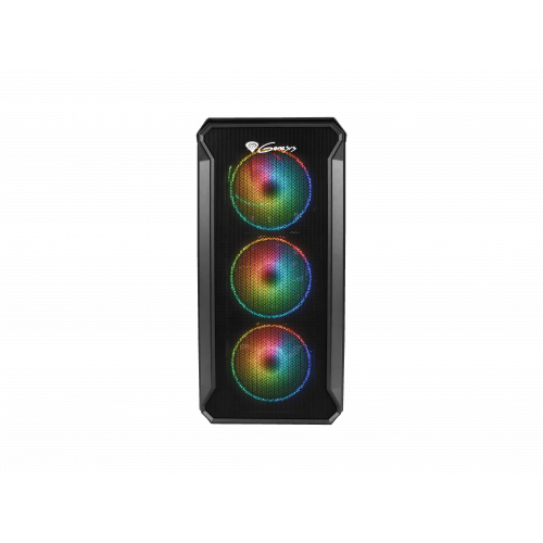 Genesis GENESIS IRID 503 ARGB Pc case, Micro tower, 2xUSB 2.0, 2x Jack, 1xUSB 3.0, Black | Genesis | IRID 503 ARGB | Black | ATX | Power supply included No NPC-1559