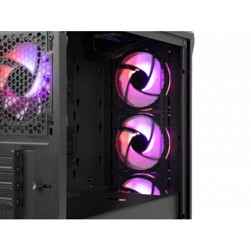 Genesis GENESIS IRID 503 ARGB Pc case, Micro tower, 2xUSB 2.0, 2x Jack, 1xUSB 3.0, Black | Genesis | IRID 503 ARGB | Black | ATX | Power supply included No NPC-1559