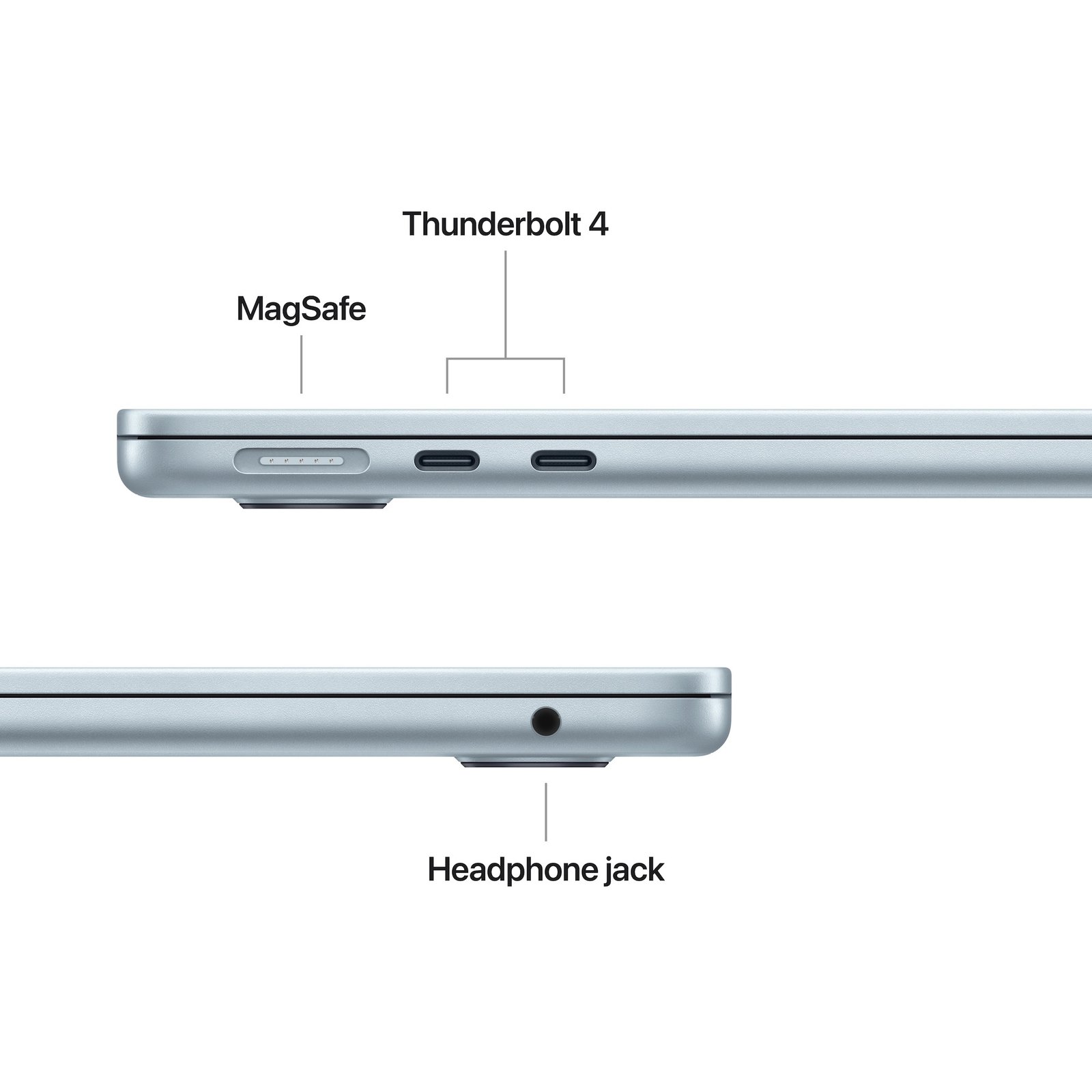 Apple Apple MacBook | Air | Sky Blue | 13 " | IPS | 2560 x 1664 pixels | Apple M4 | 24 GB | Solid-state drive capacity 512 GB | Apple M4 chip 10-core CPU/10-core GPU | macOS | 802.11ax | Bluetooth version 5.0 | Keyboard language English | Keyboard backlit | Warranty 12 month(s) MC6V4ZE/A