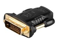 Goobay Goobay 68931 HDMI™/DVI-D adapter, gold-plated | Goobay 68931