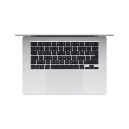 Apple Apple MacBook | Air | Silver | 15 " | IPS | 2880 x 1864 pixels | Apple M4 | 24 GB | Solid-state drive capacity 512 GB | Apple M4 chip 10-core CPU/10-core GPU | macOS | 802.11ax | Bluetooth version 5.0 | Keyboard language English | Keyboard backlit MC6J4ZE/A