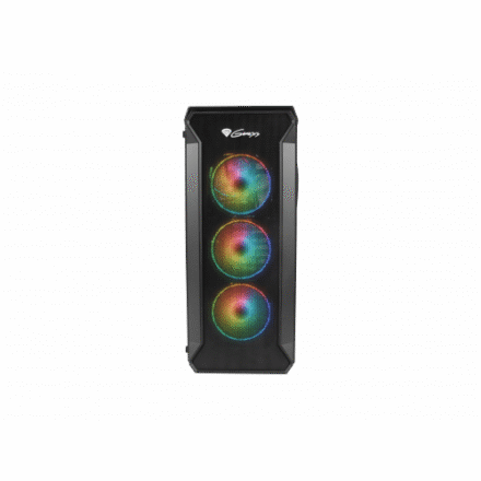 Genesis GENESIS IRID 505 ARGB Pc case, Midi tower, 2xUSB 3.0, 2xUSB 2.0, 2x Jack, Black | Genesis NPC-1518