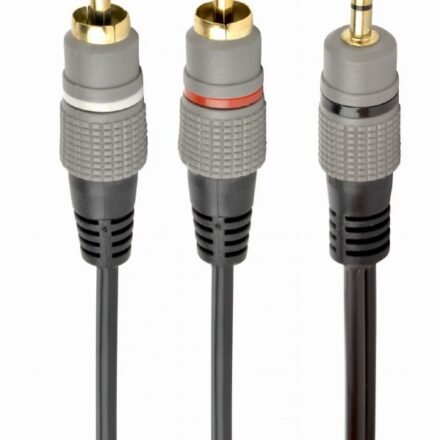Cablexpert Cablexpert 3.5 mm stereo plug to 2xRCA plugs, gold-plated connectors, 1.5 | CCA-352-1.5M CCA-352-1.5M