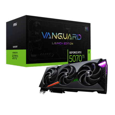 MSI MSI GeForce RTX 5070 Ti 16G VANGUARD SOC LAUNCH EDITION | NVIDIA | 16 GB | GeForce RTX 5070 Ti | GDDR7 | HDMI ports quantity 1 | PCI Express Gen 5 GeForce RTX 5070 Ti 16G VANGUARD SOC LAU