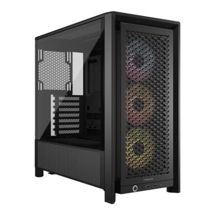 Corsair Corsair PC Case | Frame 4000D RS ARGB Modular | Black | Mid-Tower | Power supply included No CC-9011296-WW