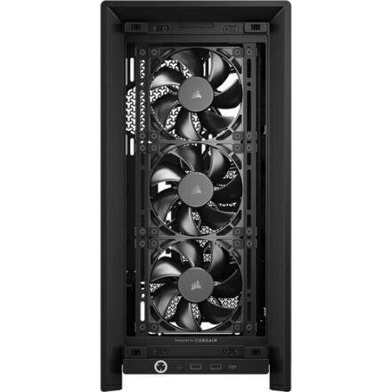 Corsair Corsair PC Case | Frame 4000D RS Modular | Black | Mid-Tower | Power supply included No CC-9011312-WW