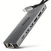 AXAGON AXAGON USB-C 5Gbps DUAL 4K DISPLAY 7in1 Hub | HMC-7HX2 HMC-7HX2