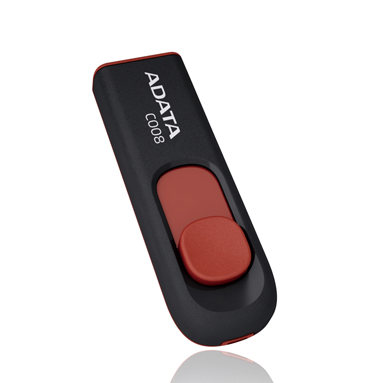 ADATA ADATA | C008 | 32 GB | USB 2.0 | Black/Red AC008-32G-RKD