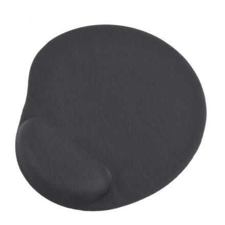 Gembird Gembird | Gel mouse pad with wrist support | Ergonomic mouse pad | 240 x 220 x 4 mm | Black MP-GEL-BK