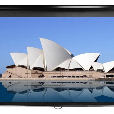 Elite Screens Elite Screens | Manual Series | M128UWX | Diagonal 128 " | 16:10 | Viewable screen width (W) 275 cm | Black M128UWX
