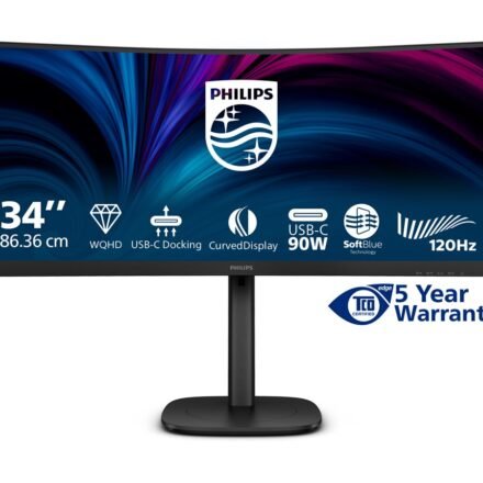 Philips Philips | 34B2U3600C/00 | 34 " | VA | 21:9 | 60 Hz | 4 ms | 3440 x 1440 pixels | 300 cd/m² | HDMI ports quantity 1 | Black 34B2U3600C/00