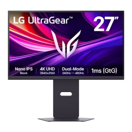 LG LG | 27G850A-B | 27 " | IPS | UHD | 240 Hz | 1 ms | 3840 x 2160 pixels | HDMI ports quantity 2 | Black 27G850A-B.AEU