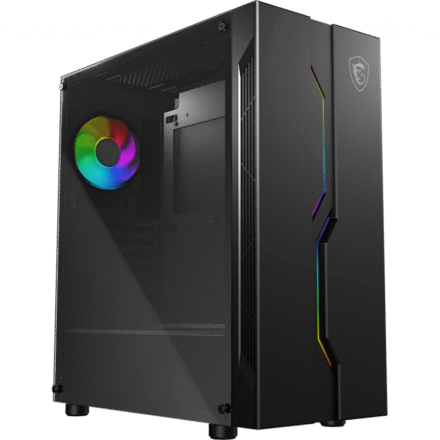 MSI MSI MAG VAMPIRIC 010 PC Case, Midi-Tower, USB 3.1, Black | MSI | MAG VAMPIRIC 010 | Black | ATX | Power supply included No MAG VAMPIRIC 010