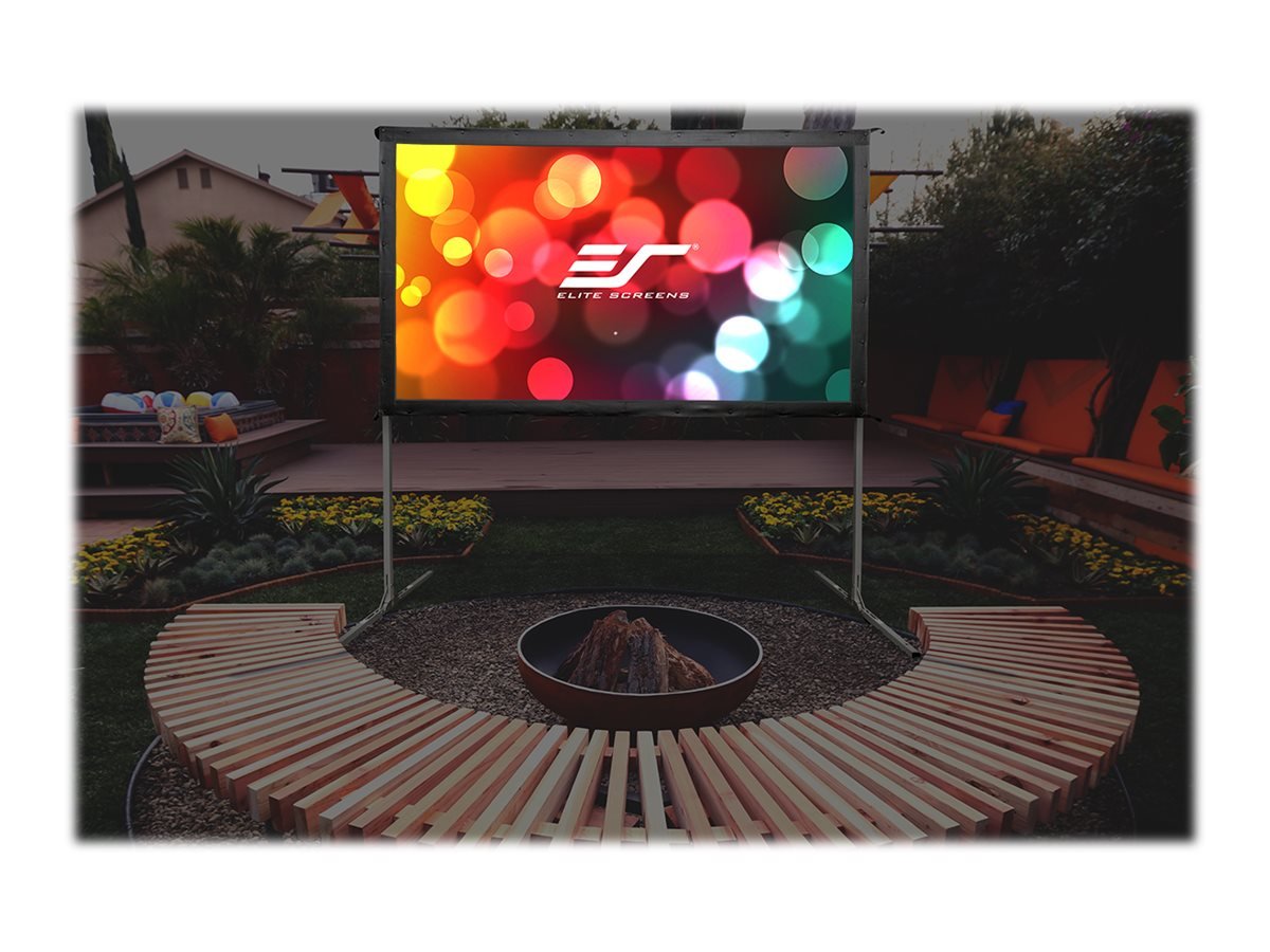 Elite Screens Elite Screens | Yard Master 2 | Diagonal 180 " | 16:9 | Viewable screen width (W) 399 cm | Silver OMS180H2-DUAL