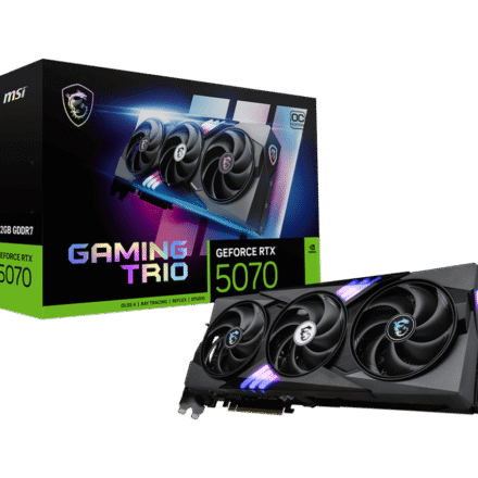 MSI MSI GeForce RTX 5070 12G GAMING TRIO OC | NVIDIA | 12 GB | GeForce RTX 5070 | GDDR7 | HDMI ports quantity 1 | PCI Express Gen 5 GeForce RTX 5070 12G GAMING TRIO OC