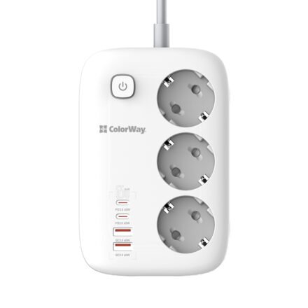 ColorWay ColorWay Power Socket | CW-CHE34PDW CW-CHE34PDW