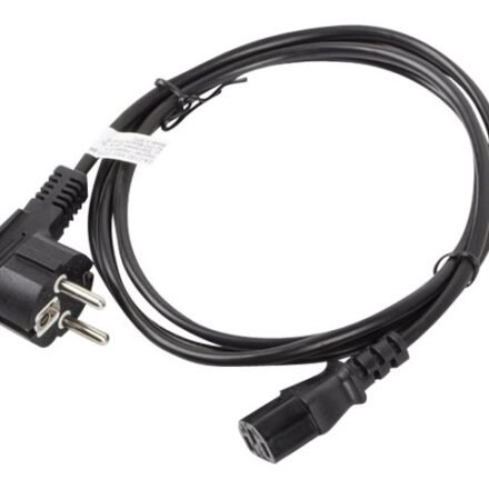 Lanberg Lanberg | CEE 7/7 to IEC 320 C13 Power Cord | CA-C13C-10CC-0018-BK CA-C13C-10CC-0018-BK