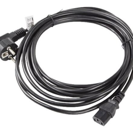Lanberg Lanberg | CEE 7/7 to IEC 320 C13 Power Cord | CA-C13C-11CC-0050-BK CA-C13C-11CC-0050-BK