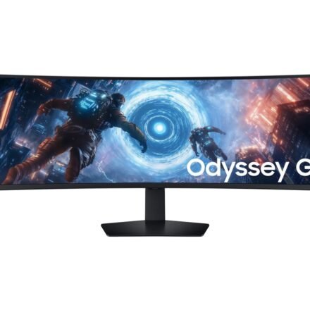Samsung Samsung | LS49FG910EUXEN | 49 " | VA | DQHD | 32:9 | 144 Hz | 1 ms | 5120 x 1440 pixels | 350 cd/m² | HDMI ports quantity 2 | Black LS49FG910EUXEN