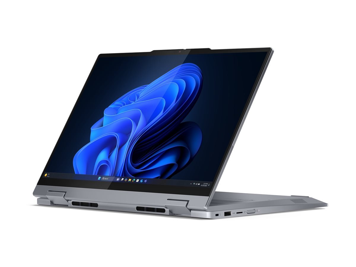 Lenovo Lenovo ThinkBook 14 2-in-1 G5 | Luna Grey | 14 " | IPS | Touchscreen | WUXGA | 1920 x 1200 pixels | Intel Core U7 | 255U | 32 GB | SO-DIMM DDR5 | Solid-state drive capacity 512 GB | Intel Graphics | Windows 11 Pro | 802.11ax | Bluetooth version 5.3 | Keyboard language Nordic | Keyboard backlit | Warranty 24 month(s) | Battery warranty 12 month(s) 21SQ002SMX