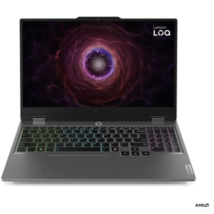 Lenovo Lenovo LOQ 15ARP9 | Luna Grey | 15.6 " | IPS | FHD | 1920 x 1080 pixels | Anti-glare | AMD Ryzen 7 | 7435HS | 24 GB | SO-DIMM DDR5 | Solid-state drive capacity 512 GB | NVIDIA GeForce RTX 4050 | GDDR6 | 6 GB | Windows 11 Home | 802.11ax | Bluetooth version 5.2 | Keyboard language English | Keyboard backlit | Warranty 24 month(s) | Battery warranty 12 month(s) 83JC00KPLT