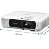 Epson Epson EB-W55 | WXGA (1280x800) | 4000 ANSI lumens | White V11HB58040