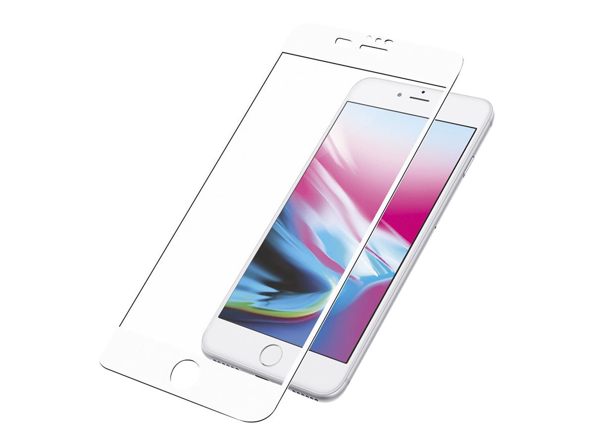 PanzerGlass PanzerGlass | 2621 Casefriendly | Screen protector | Apple | iPhone 6/6s/7/8 Plus | Tempered glass | Transparent/White | Original PanzerGlass™ tempered glass screen protector/Crystal Clear/Full frame coverage/Oleophobic layer (antibacterial + anti-fingerprint)/100% touch preservation 2621