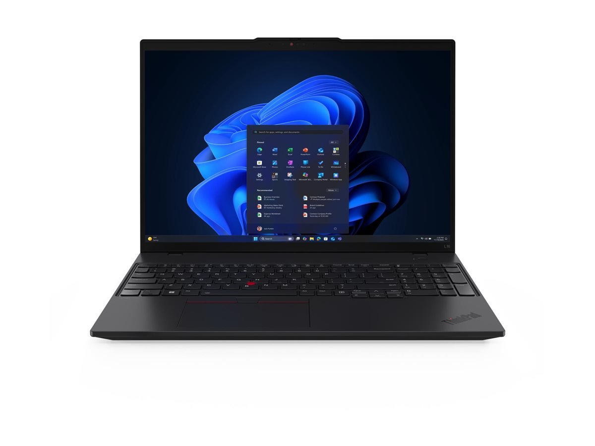 Lenovo Lenovo ThinkPad L16 G2 (Intel) | Black | 16 " | IPS | WUXGA | 1920 x 1200 pixels | Anti-glare | Intel Core Ultra 5 | 225U | 16 GB | SO-DIMM DDR5 | Solid-state drive capacity 512 GB | Intel Graphics | Windows 11 Pro | 802.11ax | Bluetooth version 5.3 | LTE Upgradable | Keyboard language English | Keyboard backlit | Warranty 36 month(s) | Battery warranty 12 month(s) 21SA0039MH