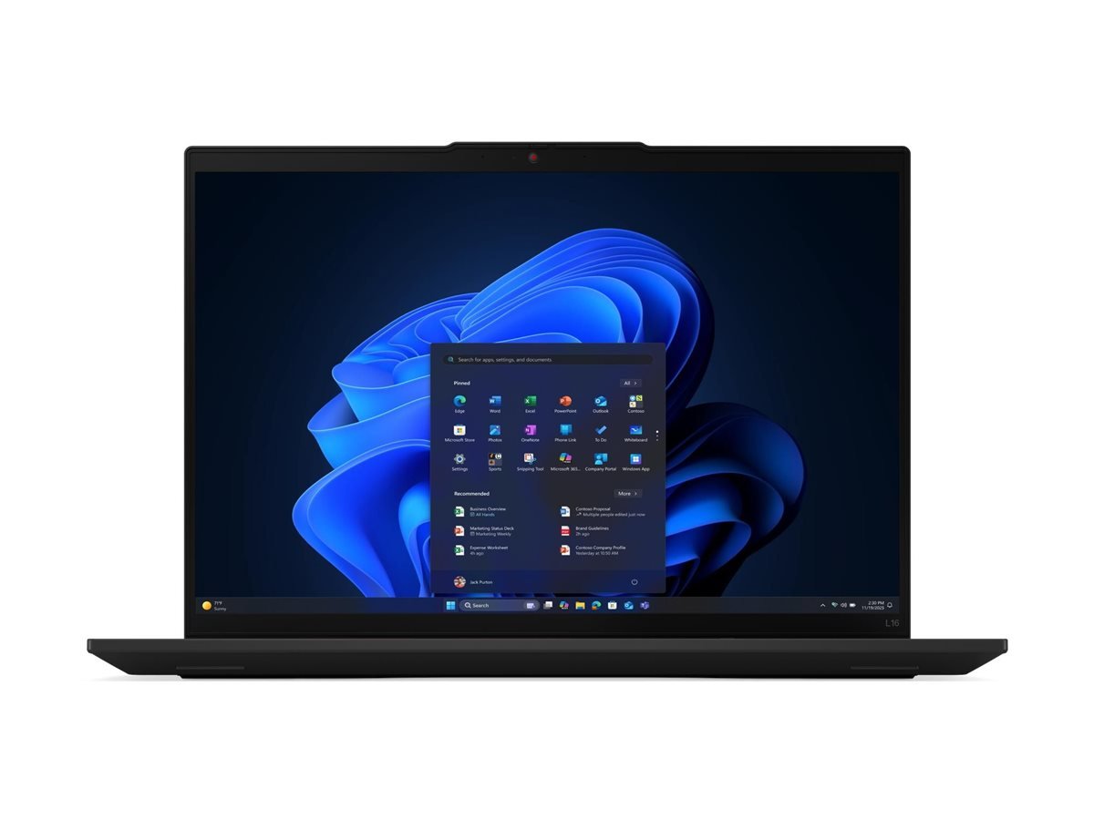 Lenovo Lenovo ThinkPad L16 G2 (Intel) | Black | 16 " | IPS | WUXGA | 1920 x 1200 pixels | Anti-glare | Intel Core Ultra 5 | 225U | 16 GB | SO-DIMM DDR5 | Solid-state drive capacity 512 GB | Intel Graphics | Windows 11 Pro | 802.11ax | Bluetooth version 5.3 | LTE Upgradable | Keyboard language English | Keyboard backlit | Warranty 36 month(s) | Battery warranty 12 month(s) 21SA0039MH