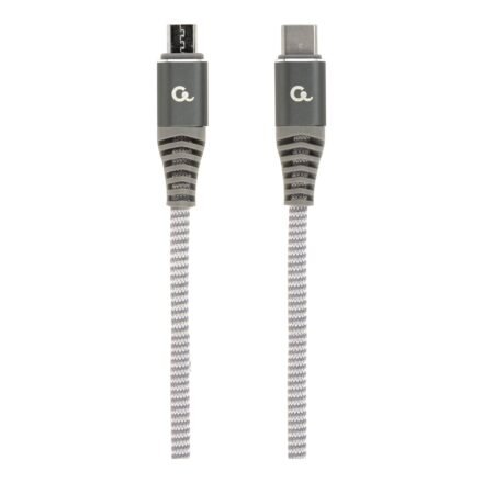 Cablexpert Cablexpert | Premium cotton braided USB Type-C to micro-USB charging and data cable, 1.5 m | CC-USB2B-CMMBM-1.5M CC-USB2B-CMMBM-1.5M