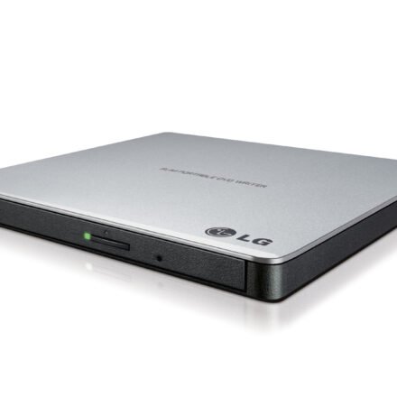 H.L Data Storage H.L Data Storage | Ultra Slim Portable DVD-Writer | GP57ES40 | Interface USB 2.0 | DVD±R/RW | CD read speed 24 x | CD write speed 24 x | Silver | Desktop/Notebook GP57ES40.AHLE10B