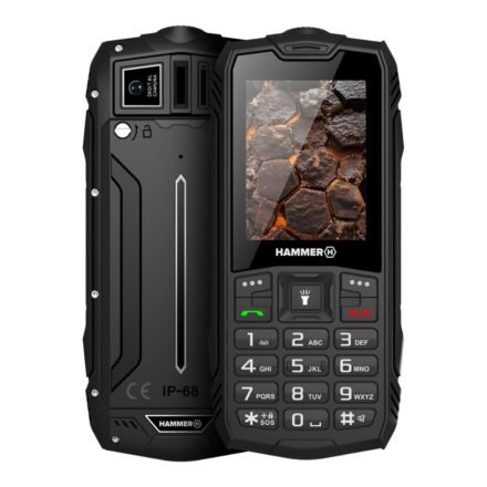 Hammer Hammer ROCK LTE | Black | 2.4 " | IPS | 48 MB | 128 MB | Dual SIM | 3G | Main camera resolution 2 MP | 3000 mAh TEL001069
