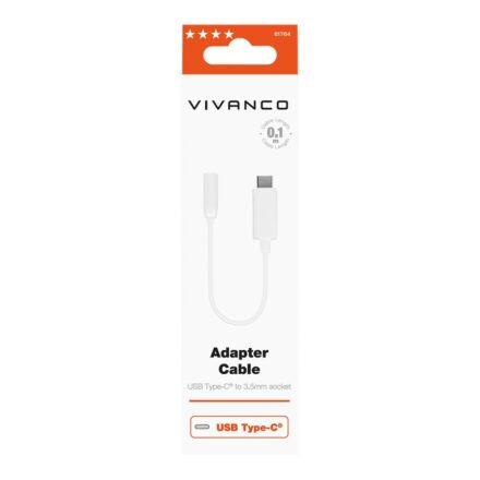 Vivanco Vivanco | Adapter USB-C, 3.5mm, 10cm 61764