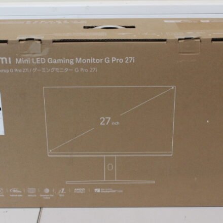 Xiaomi SALE OUT. Xiaomi Mini LED Gaming Monitor G Pro 27i EU | Xiaomi | Mini LED Gaming Monitor G Pro 27i EU | 27 " | LED | 16:9 | 180 Hz | 1 ms | 2560 x 1440 pixels | HDMI ports quantity 2 | Warranty 3 month(s) | USED, MISSING: SCREWS AND SCREW DRIVER ELA5585EUSO