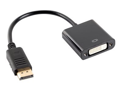 Lanberg Lanberg Adapter Dual Link DisplayPort 1.2 to DVI-I | AD-0007-BK AD-0007-BK