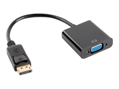 Lanberg Lanberg Adapter Cable DisplayPort to VGA, 20 cm | AD-0002-BK AD-0002-BK