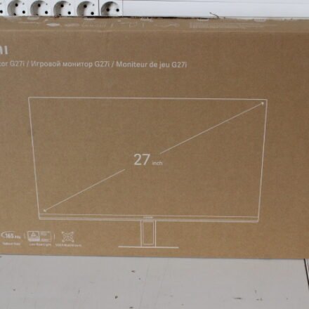 Xiaomi SALE OUT. Xiaomi Gaming Monitor G27i 27" IPS LCD 1920x1080/16:9/250 nits/HDMI/Black/ | Xiaomi | Monitor | G27i | 27 " | IPS | 165 Hz | 1 ms | 1920 x 1080 pixels | 250 cd/m² | HDMI ports quantity 1 | Black | Warranty 3 month(s) | USED, MISSING POWER ADAPTER ELA5375EUSO