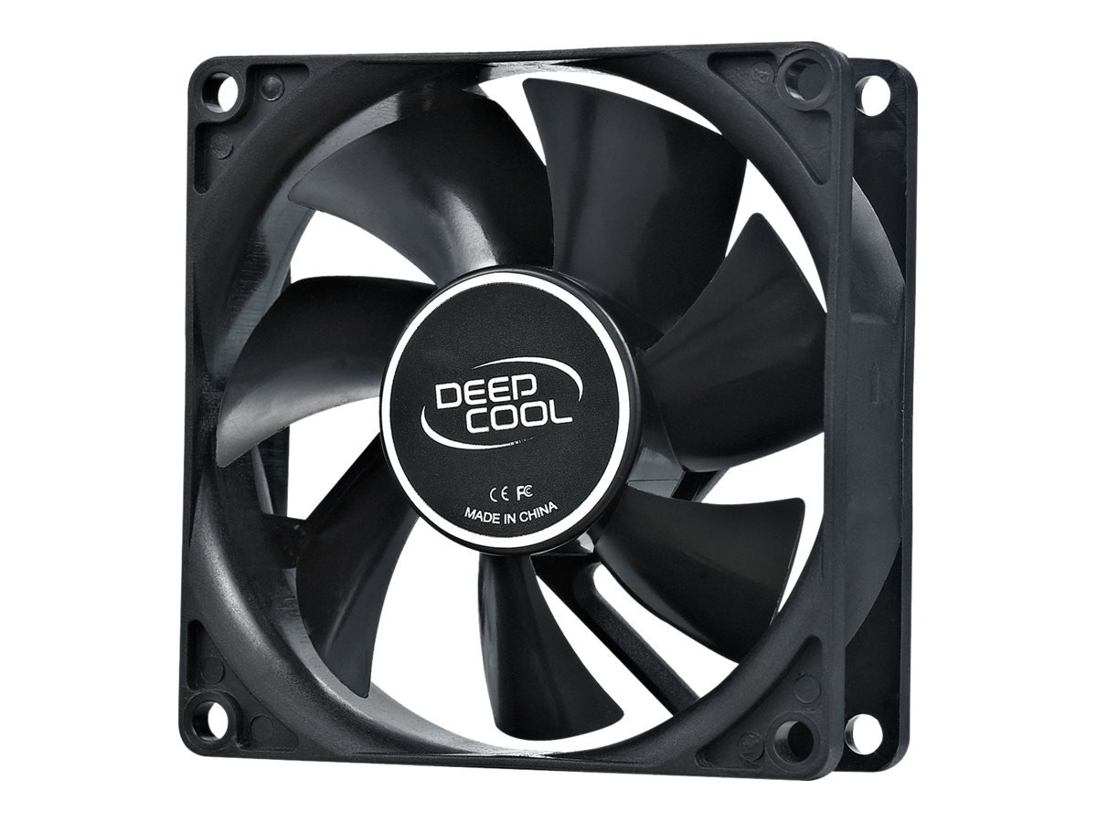 Deepcool 80mm case ventilation fan, 2 Pin; hydro bearing, | Deepcool DP-FDC-XF80