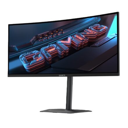 Gigabyte Gigabyte | G34WQC2 EK | 34 " | VA | WQHD | 200 Hz | 1 ms | 3440 x 1440 pixels | 450 cd/m² | HDMI ports quantity 2 G34WQC2 EK