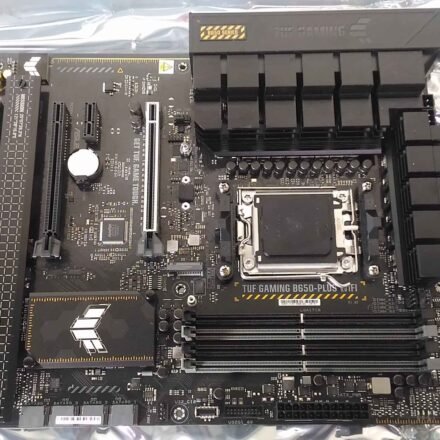 Asus SALE OUT. ASUS TUF GAMING B650-PLUS WIFI | Asus TUF GAMING B650-PLUS WIFI | Processor family AMD | Processor socket AM5 | DDR5 DIMM | Memory slots 4 | Supported hard disk drive interfaces SATA, M.2 | Number of SATA connectors 4 | Chipset AMD B650 | ATX | USED, REFURBISHED, WITHOUT ORIGINAL PACKAGING 90MB1BZ0-M0EAY0SO