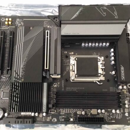Gigabyte SALE OUT. Gigabyte B650 A ELITE AX V2 1.0 | Gigabyte B650 A ELITE AX V2 1.0 | Processor family AMD | Processor socket AM5 | DDR5 DIMM | Supported hard disk drive interfaces SATA, M.2 | Number of SATA connectors 4 | USED, REFURBISHED, WITHOUT ORIGINAL PACKAGING AND ACCESSORIES, ONLY BACKPANEL AND ANTENNA INCLUDED B650 A ELITE AX V2 1.0SO