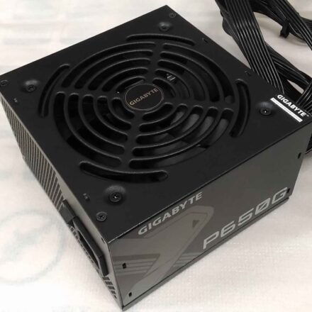 Gigabyte SALE OUT. GIGABYTE GP-P650G GEU1, 650W | Gigabyte PSU | GP-P650G | USED, REFURBISHED, MISSING: INNER PACKAGING AND MANUALS | 650 W GP-P650G GEU1SO