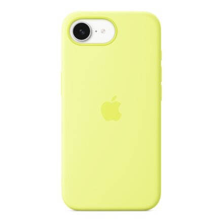 Apple Apple iPhone 16e Silicone Case – Neon Yellow | Apple MGYW4ZM/A